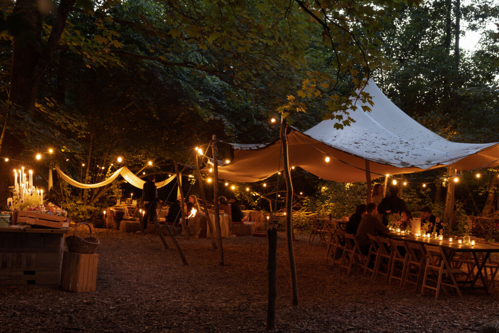 Luxe safaritent op het landgoed